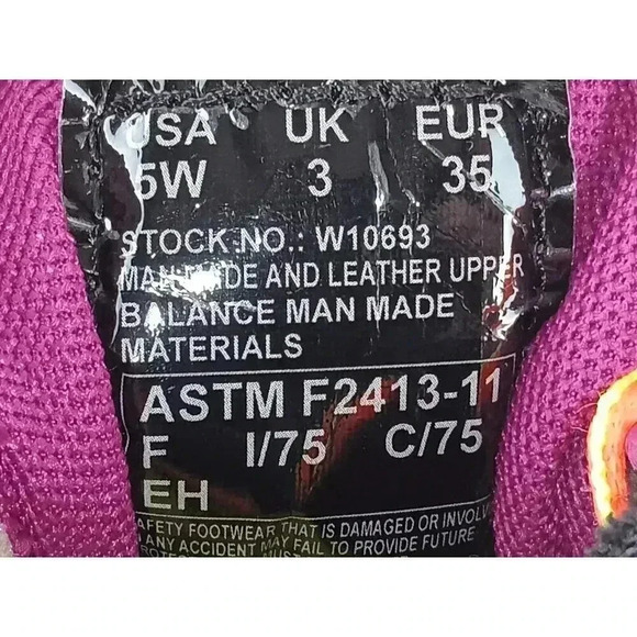 Wolverine Women's Jetstream Carbon Max Steel Toe Athletic Shoes sz 5W Multicolor - Picture 10 of 12